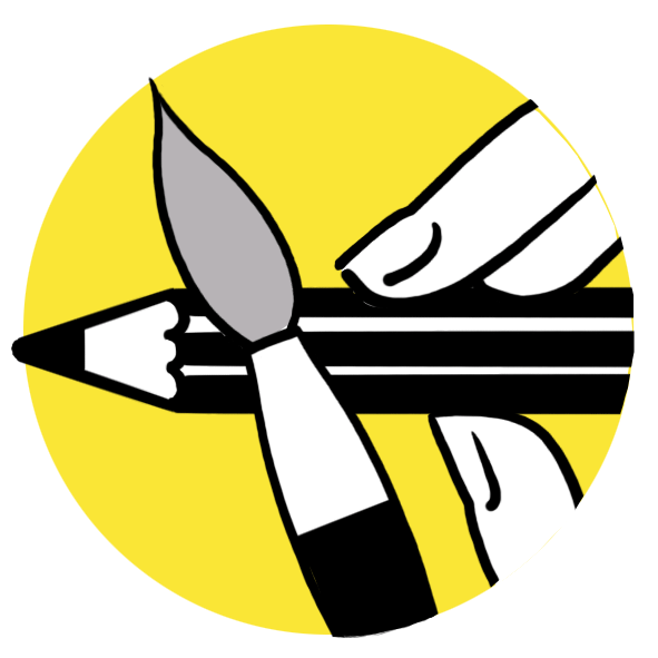 getekend icoon voor de categorie instrumenten voor muziektherapie van Spelplus, met heel veel verschillende activiteiten die speciaal geselecteerd zijn voor mensen met dementie