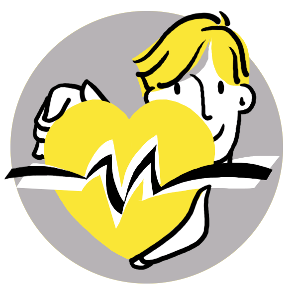 getekend icoon voor de categorie dagschema en planning van Spelplus, met heel veel verschillende hulpmiddelen, boeken en activiteiten speciaal geselecteerd zijn voor mensen met dementie