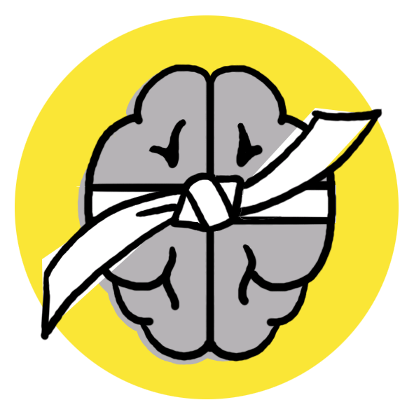 getekend icoon voor de categorie beleving van Spelplus, met heel veel verschillende spellen die speciaal geselecteerd zijn voor mensen met dementie