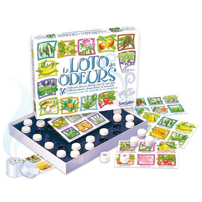 foto van het leuke spel voor dementerenden Lotto van geuren