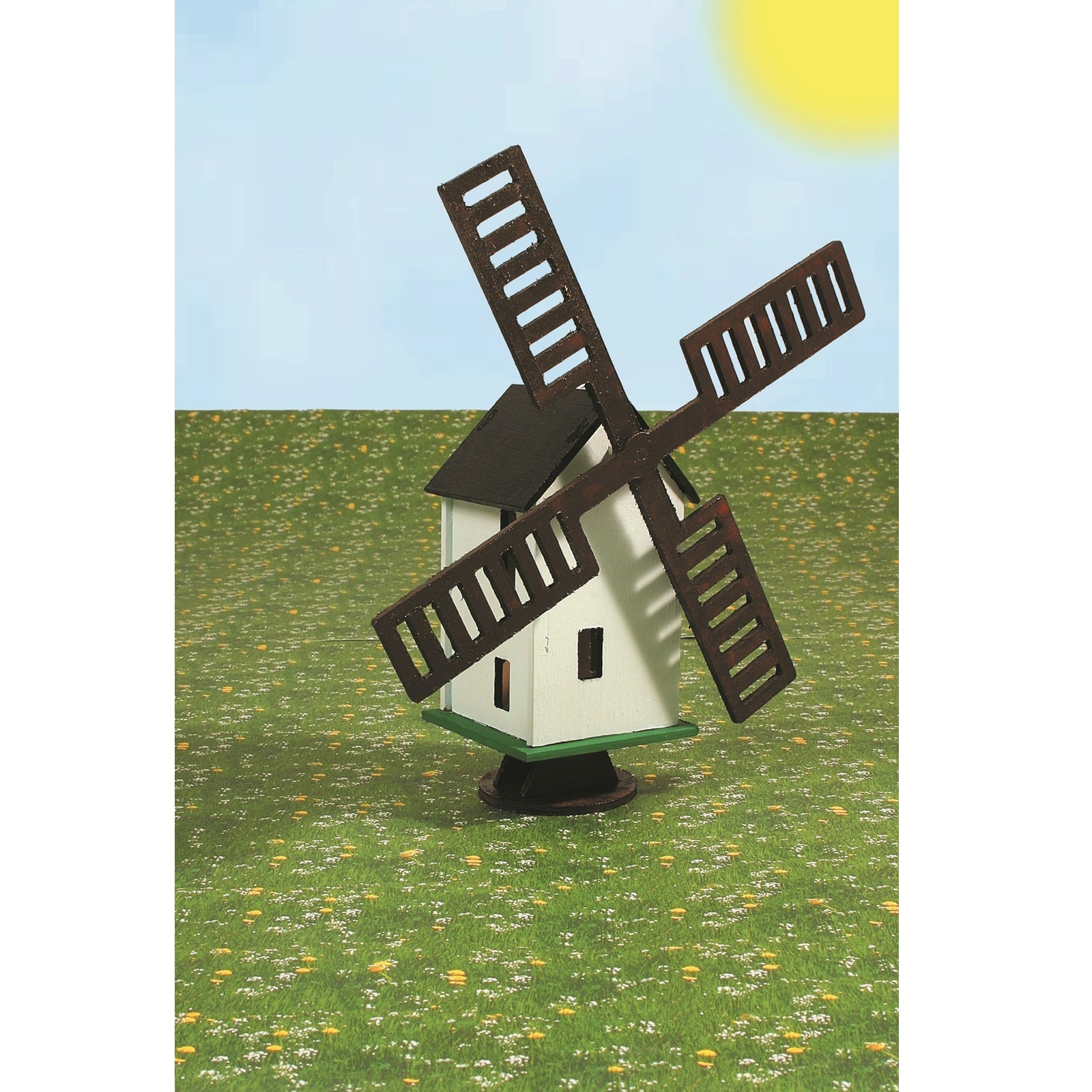 Holzbausatz Windmühle