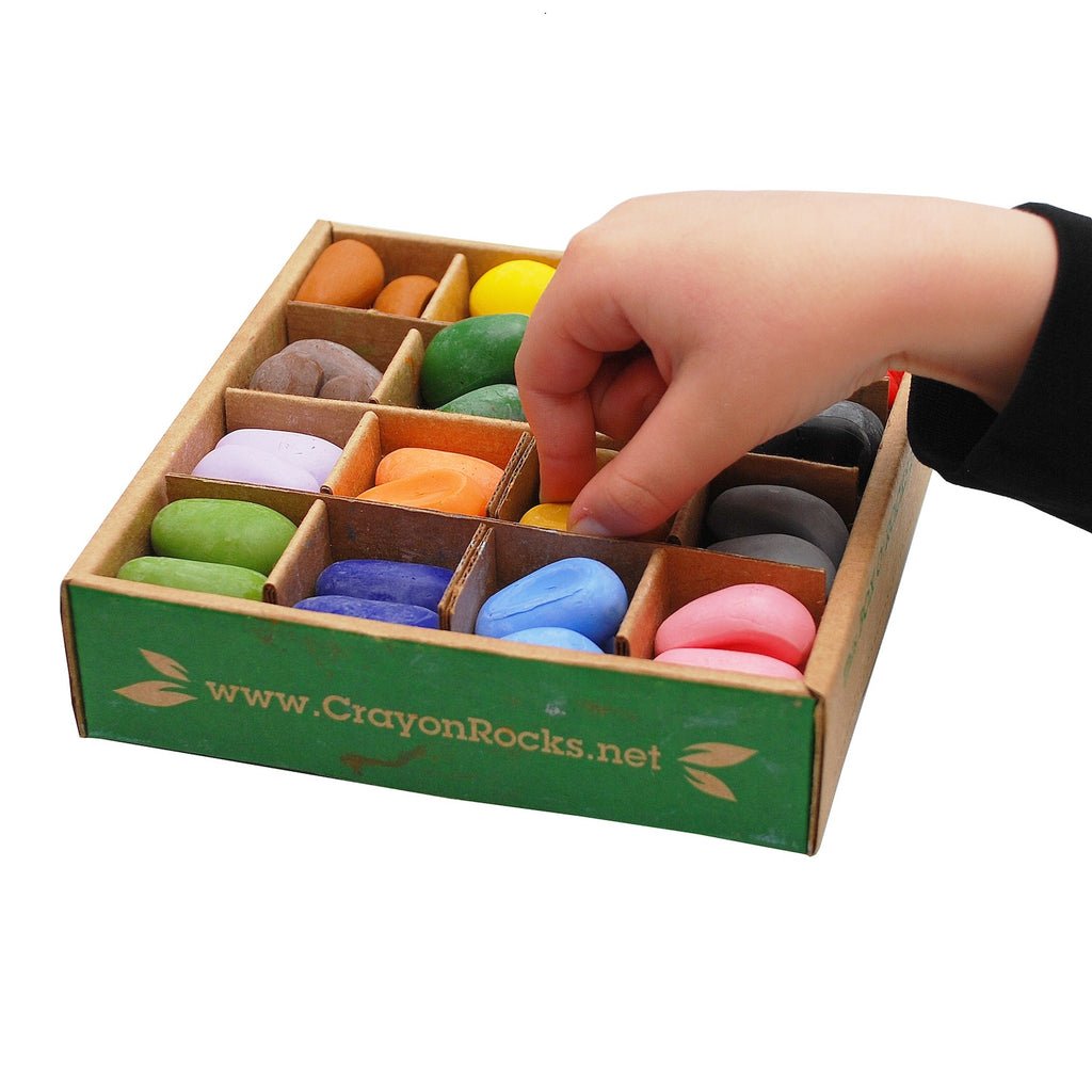 Afbeeelding van het spel Crayon Rocks, krijtjes met een perfecte grip, speciaal geselecteerd  voor ouderen met dementie