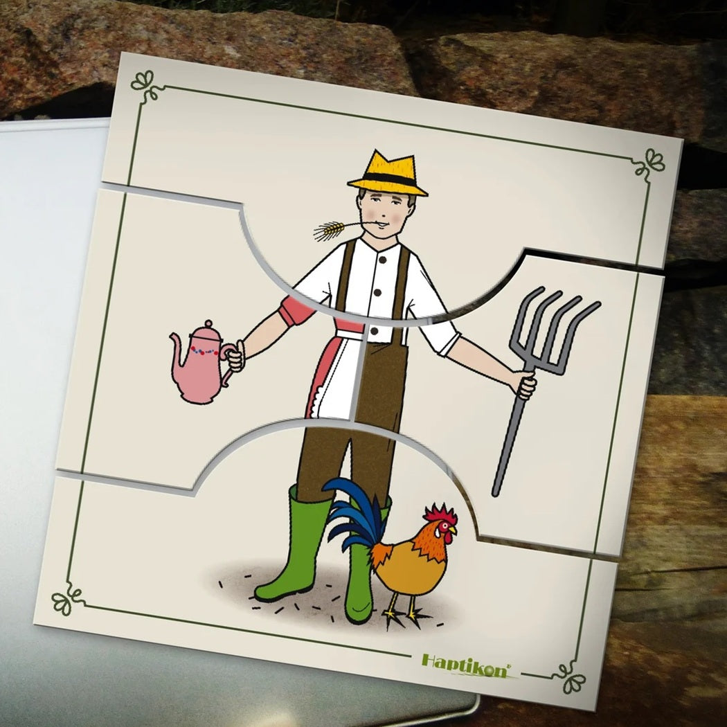 Afbeeelding van het spel BerufsTrubel Haptikon, speciaal geselecteerd  voor ouderen met dementie