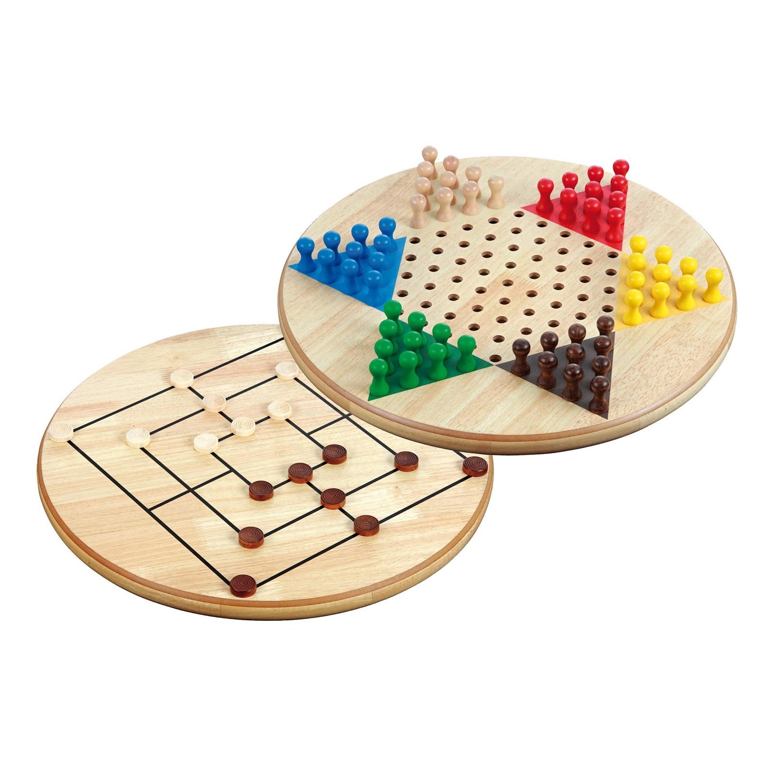 Halma-Mühle-Kombination Maxi