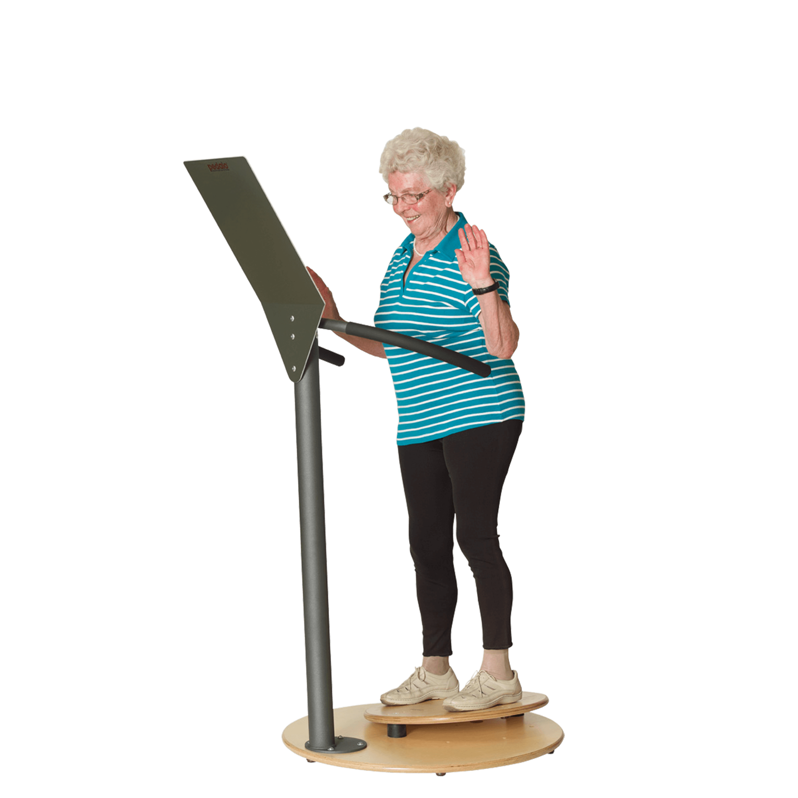 Afbeeelding van het spel Pedalo®-Station 5S-balanswip zijwaarts, speciaal geselecteerd  voor ouderen met dementie.