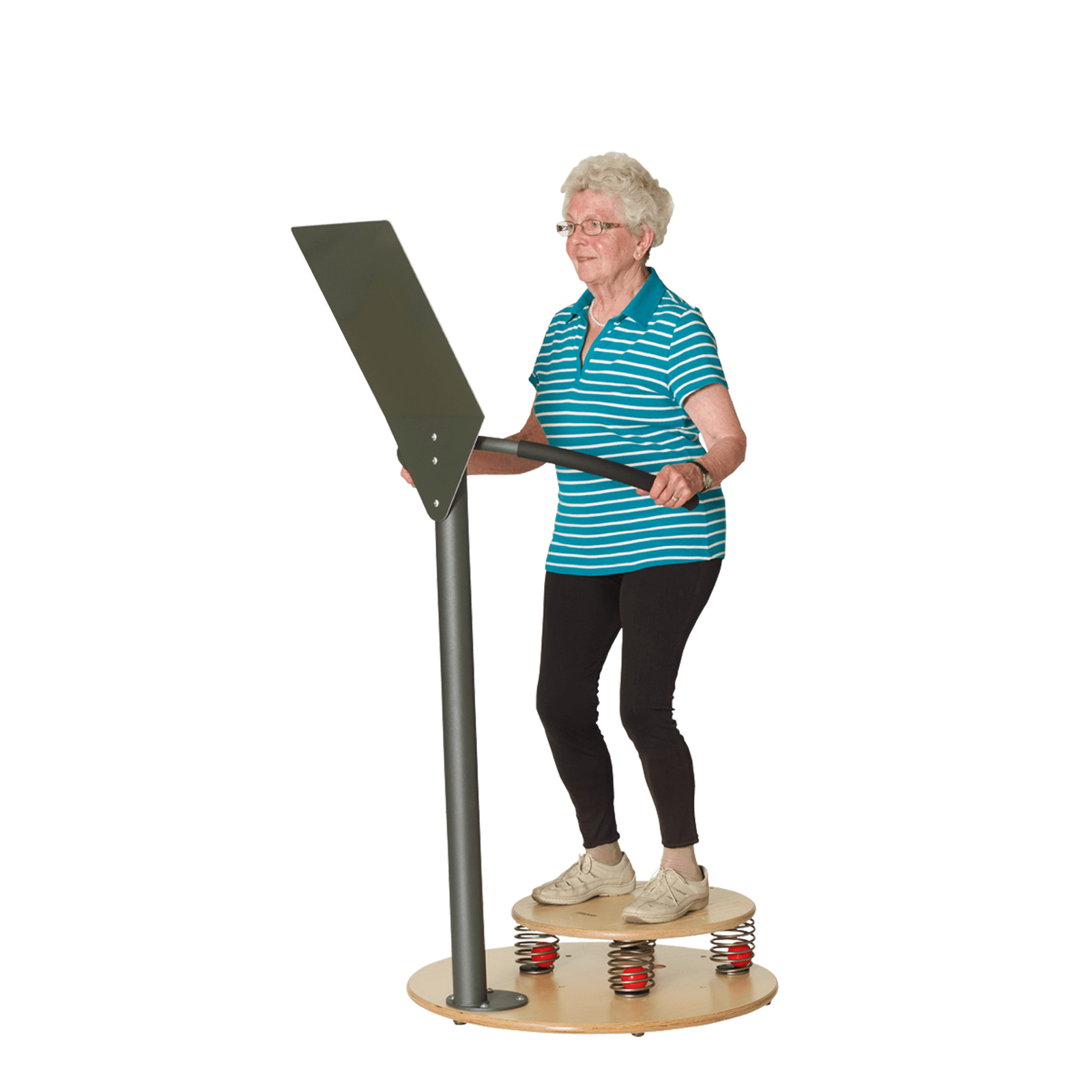 Afbeeelding van het spel Pedalo®-Station 5S-veerplateau, speciaal geselecteerd  voor ouderen met dementie.