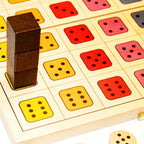 Het gekleurde dobbelspel – Dobbelspel met kleurrijke elementen dat geheugen en activering stimuleert voor ouderen en dementie.