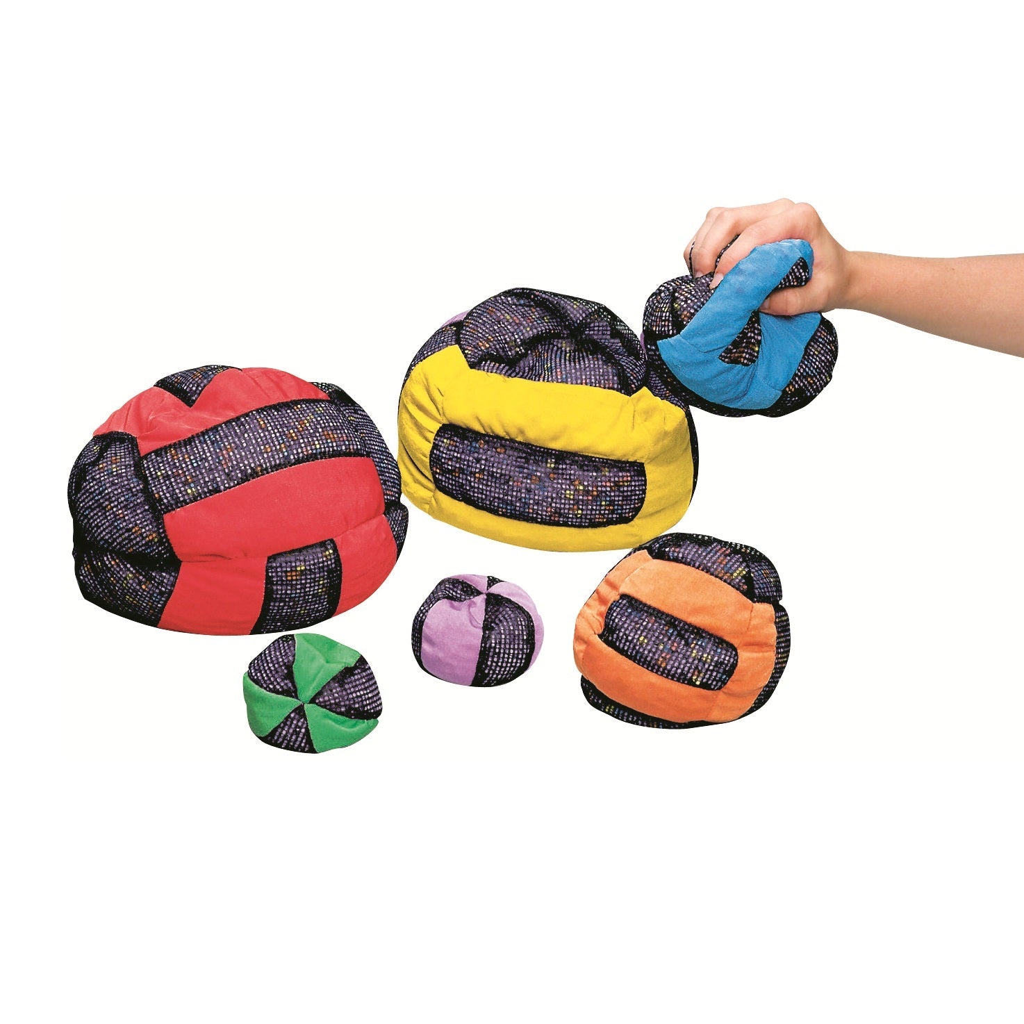 Success Ball 13 cm – Set van 2 zachte foam ballen die sensorische stimulatie en ontspanning bevorderen voor senioren.