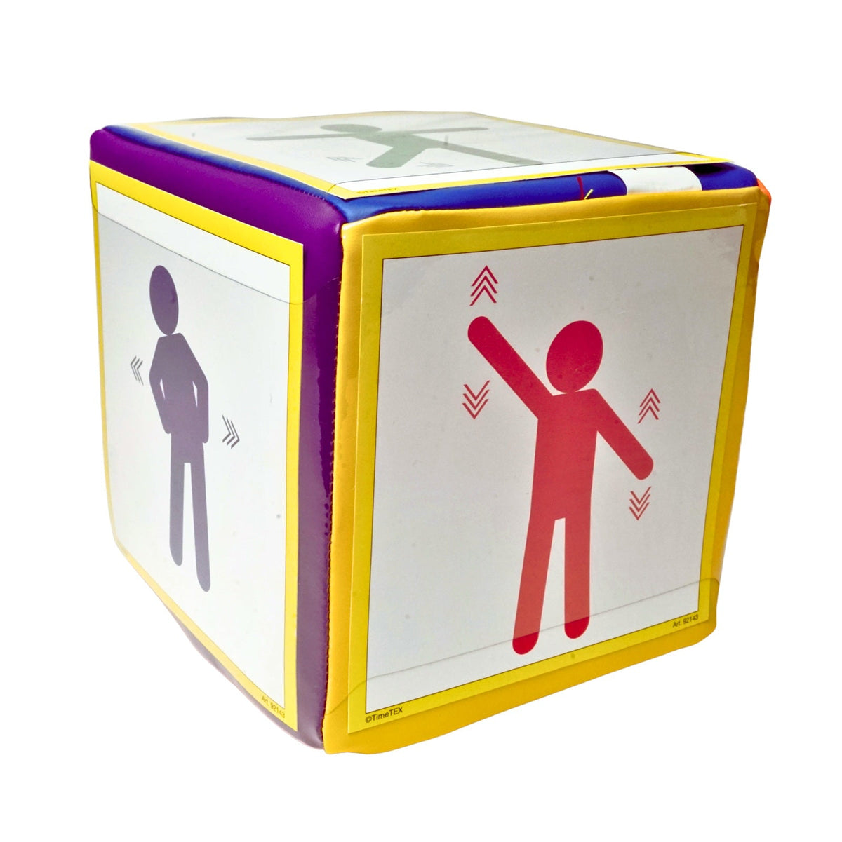 Bewegingskaarten, Bewegungsspiel für Senioren mit gut erkennbarem Spielmaterial