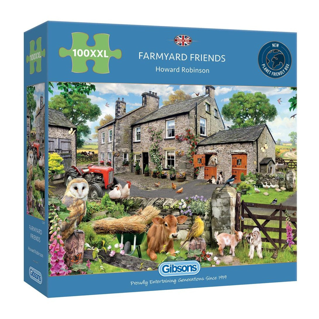 Puzzle - Bauernhof-Freunde (100 XXL)