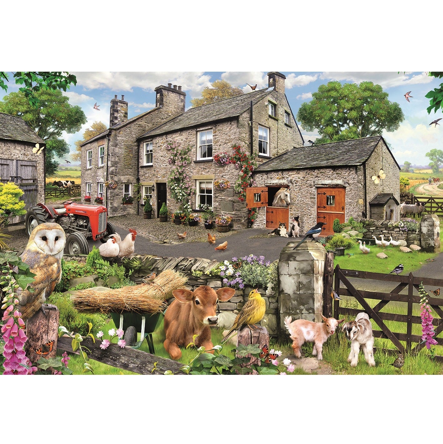 Puzzle - Bauernhof-Freunde (100 XXL)