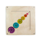 Afbeeelding van het spel Wandspel Schijfdraaimachine, speciaal geselecteerd  voor ouderen met dementie.