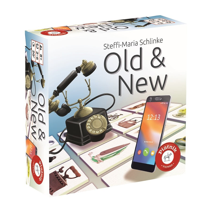 Old & New – Memospel dat herkenning en nostalgie combineert, ideaal voor senioren en dementiezorg.