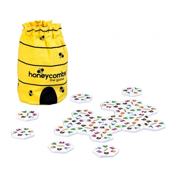 Honeycombs – Tactisch legspel met zeshoekige stenen dat geheugen en strategie stimuleert voor senioren.
