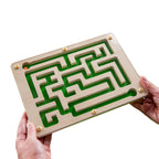 Circuit Labyrint – Houten bewegingsspel dat motoriek en coördinatie stimuleert voor ouderen en mensen met dementie.