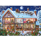 Puzzle - Ravensburger - Weihnachten zu Hause (100 XXL)
