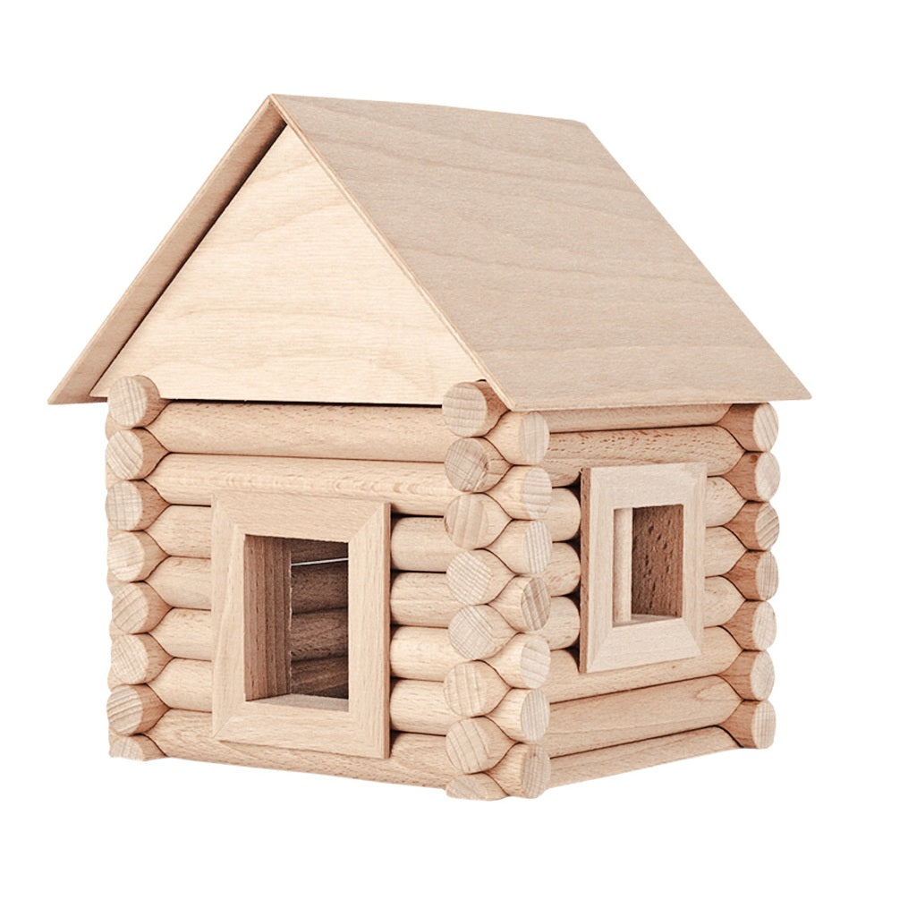 Bouwpakket Vario Molen – Houten constructiespel dat creativiteit en motoriek bevordert voor senioren.