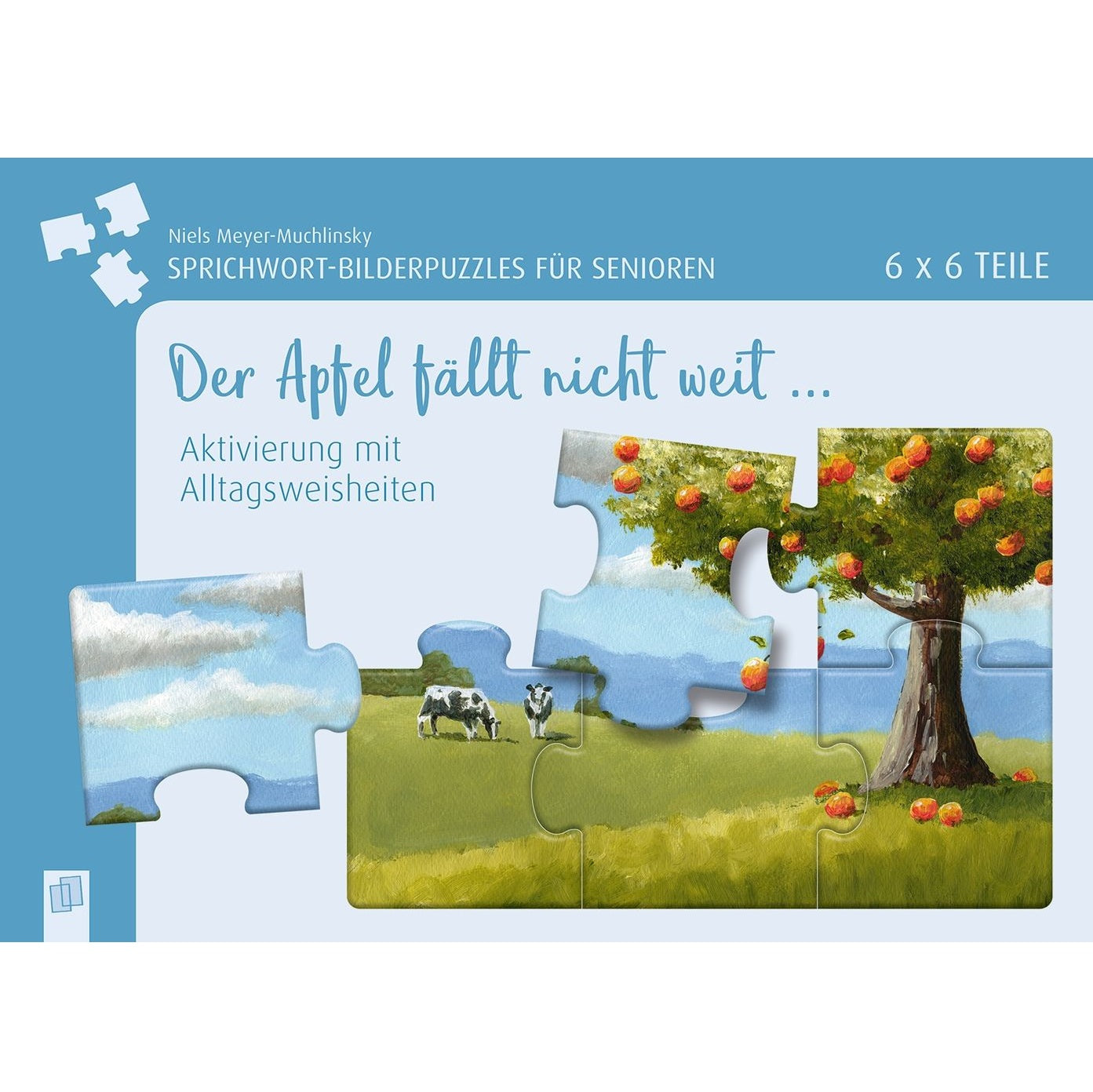 Afbeeelding van het spel Der Apfel fällt nicht weit ..., speciaal geselecteerd  voor ouderen met dementie.