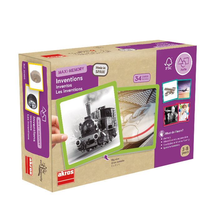 Maxi-Memo Vroeger en Nu – Geheugenspel dat verleden en heden verbindt, ideaal voor ouderen en dementiezorg.