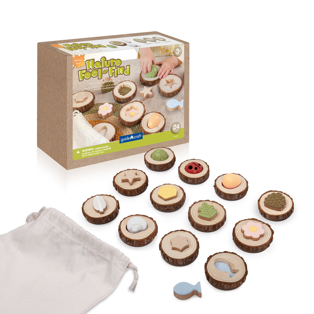 Afbeeelding van het spel Sorteerspel Natuur - Voel en Vind, speciaal geselecteerd  voor ouderen met dementie.