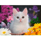 Puzzle Ravensburger Glitzerkatze (100 XXL)