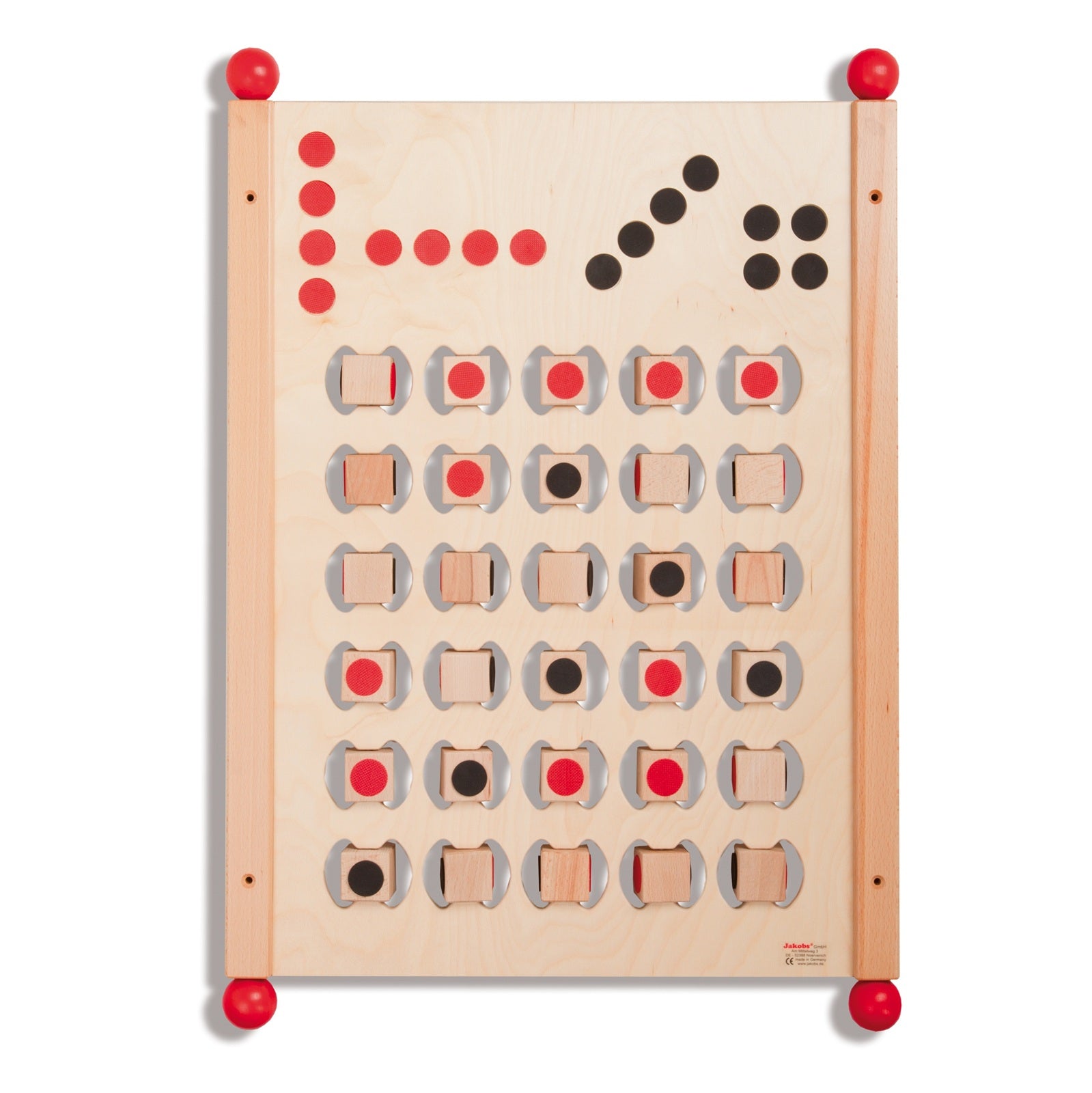 Afbeeelding van het spel Vier Wint Wandelement, speciaal geselecteerd  voor ouderen met dementie.