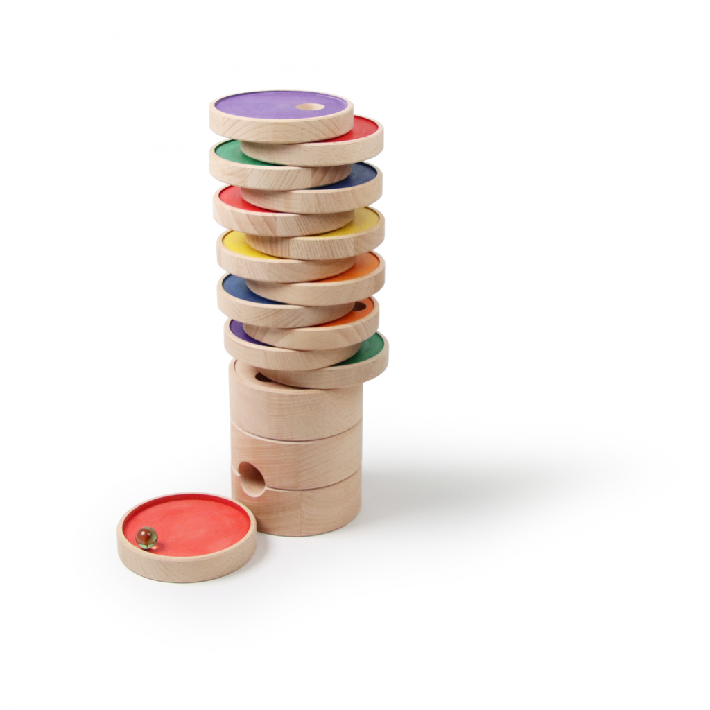 Afbeeelding van het spel Knikkertoren voor de Zintuigen, speciaal geselecteerd  voor ouderen met dementie.