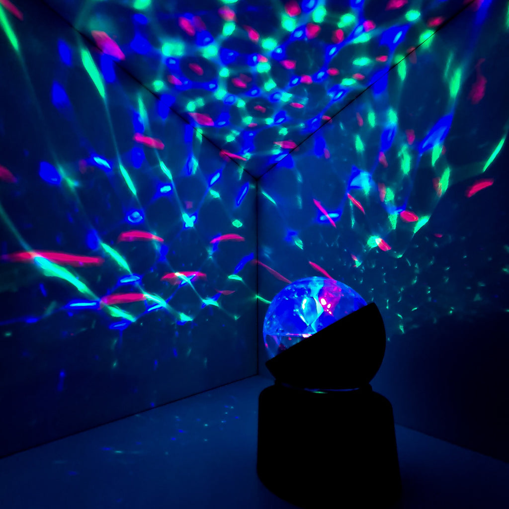 Kaleidoskop-Lampe – beruhigender Lichtprojektor für Senioren