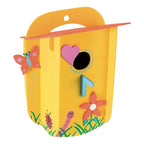 Afbeeelding van het spel Houten Bouwset Vogelhuisje - Gereedschap niet benodigd, speciaal geselecteerd  voor ouderen met dementie.