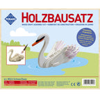 Afbeeelding van het spel Houten Bouwset Zwaan - Gereedschap niet benodigd, speciaal geselecteerd  voor ouderen met dementie.