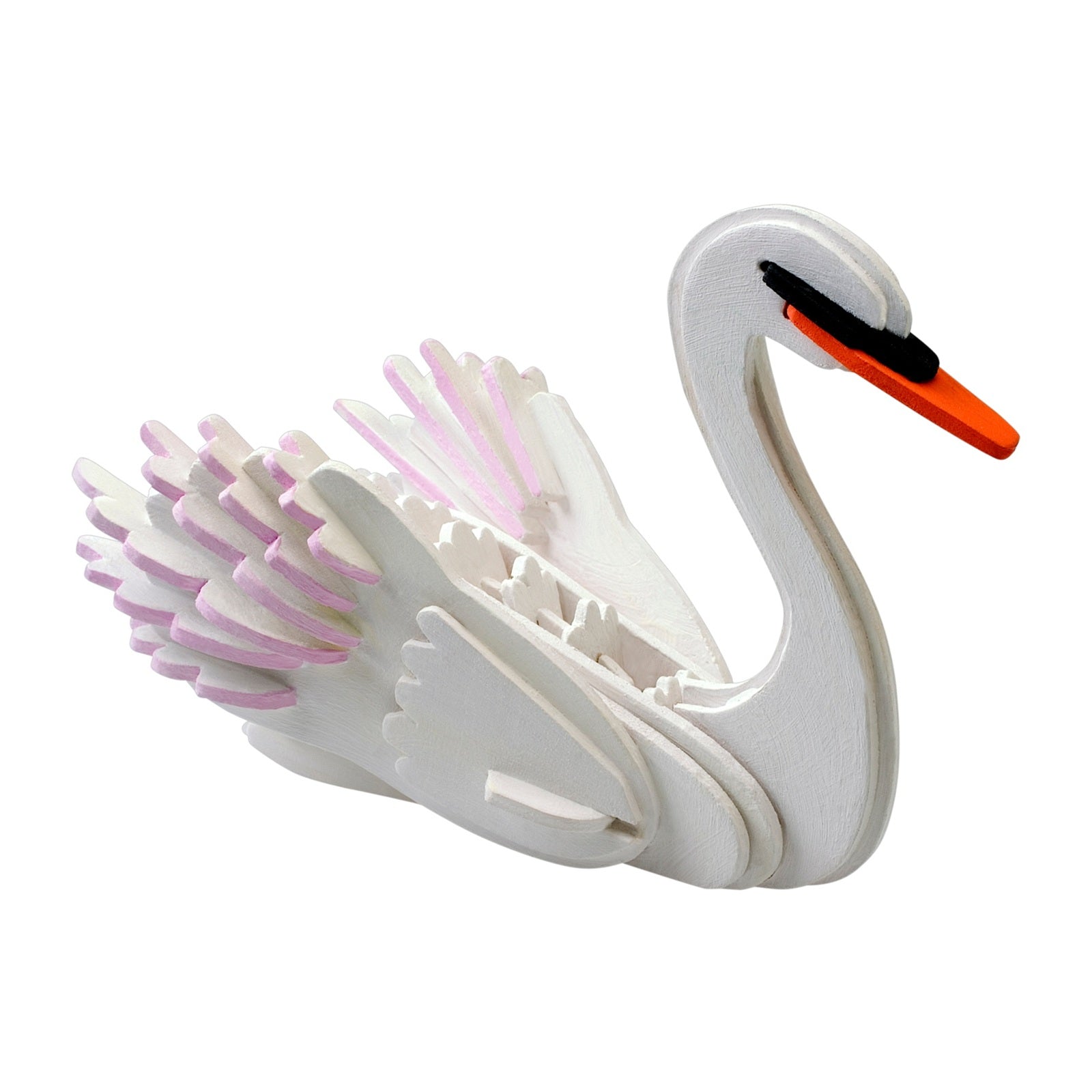 Afbeeelding van het spel Houten Bouwset Zwaan - Gereedschap niet benodigd, speciaal geselecteerd  voor ouderen met dementie.