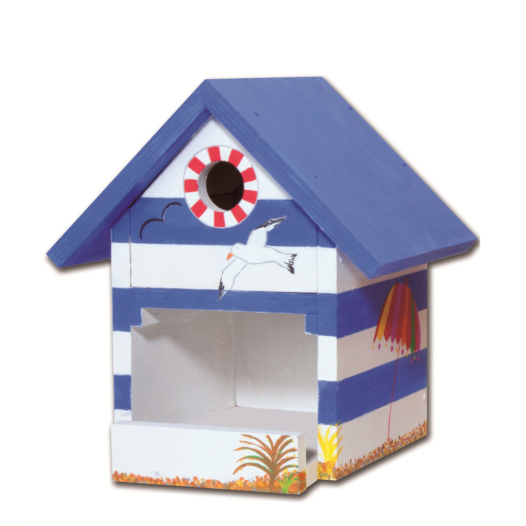 Afbeeelding van het spel Houten Bouwset Vogelhuis (incl. gereedschap), speciaal geselecteerd  voor ouderen met dementie.