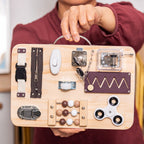 Aktivitätsbrett aus Holz