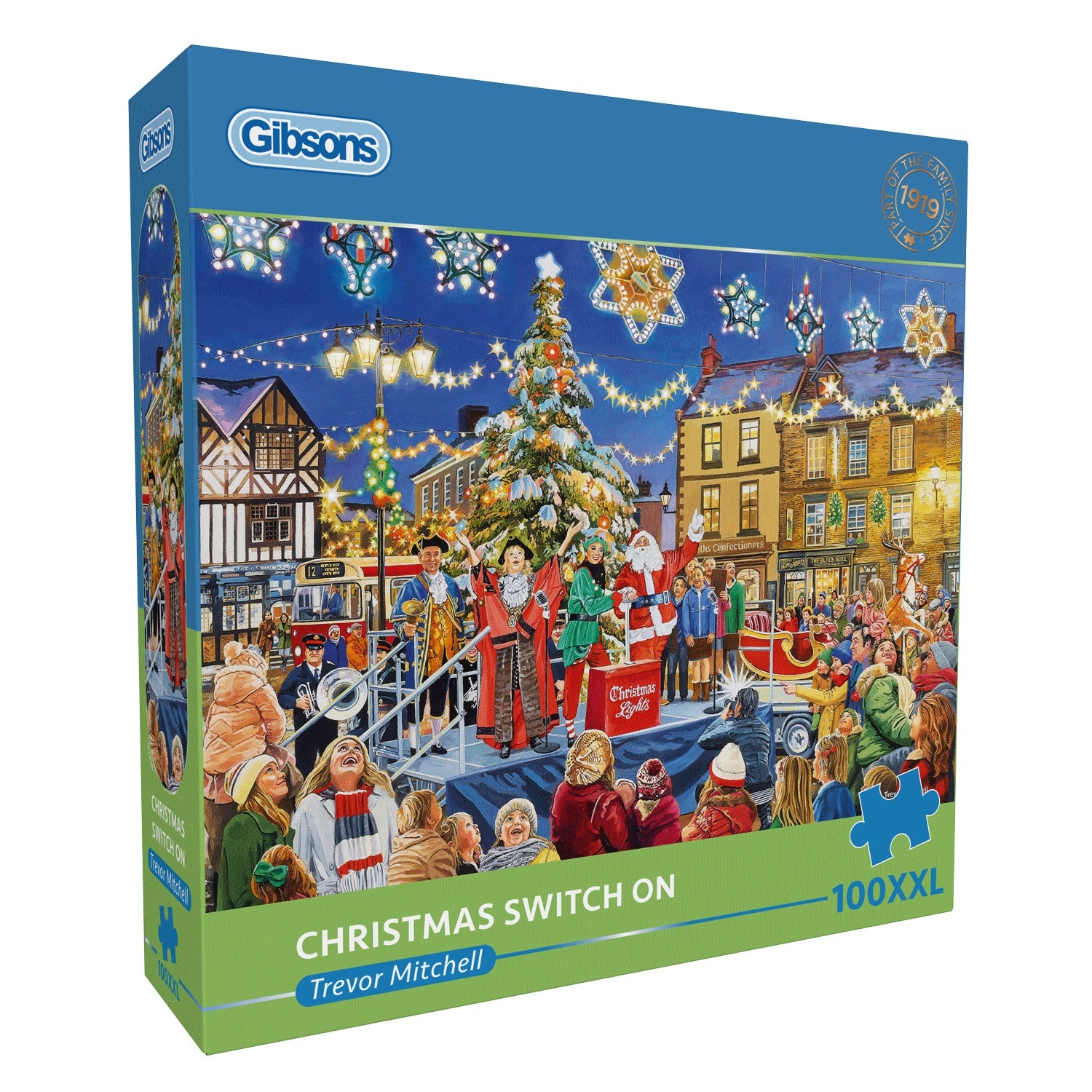 Afbeeelding van het spel Puzzel - Christmas Switch On (100XXL), speciaal geselecteerd  voor ouderen met dementie.