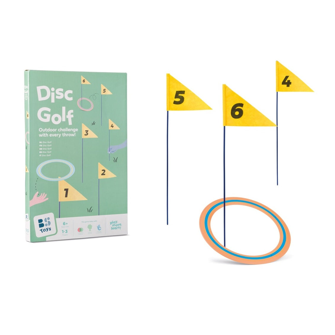 Discgolf-Spiel