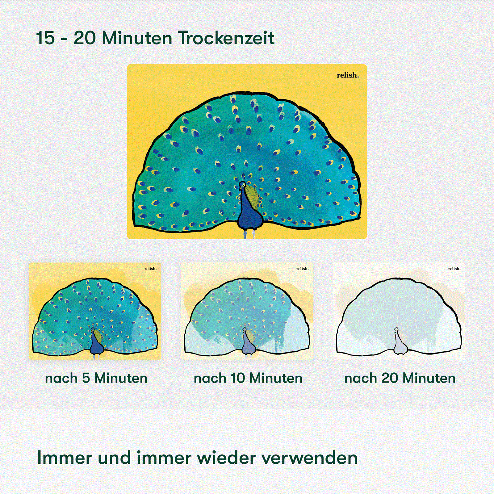 Malen mit Wasser - Natur