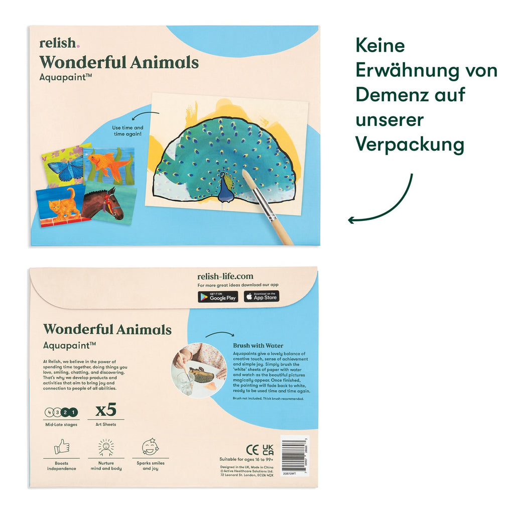 Malen mit Wasser - Natur