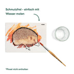 Malen mit Wasser - Im Garten