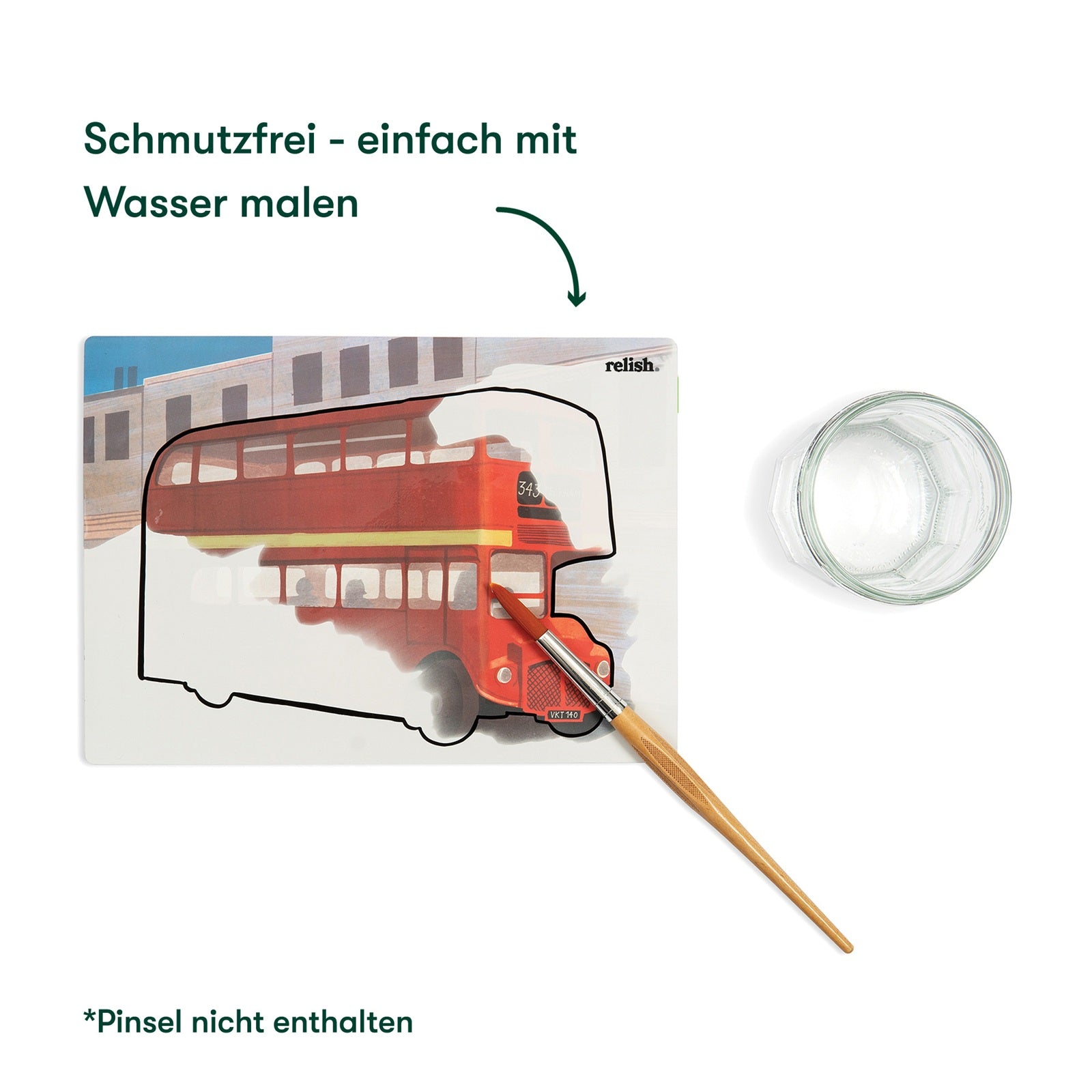 Malen mit Wasser - Transport