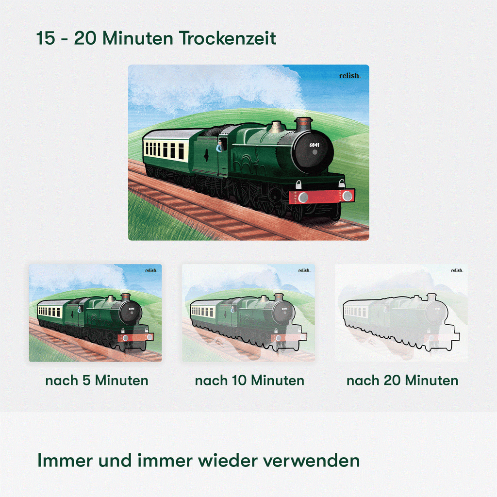 Malen mit Wasser - Transport
