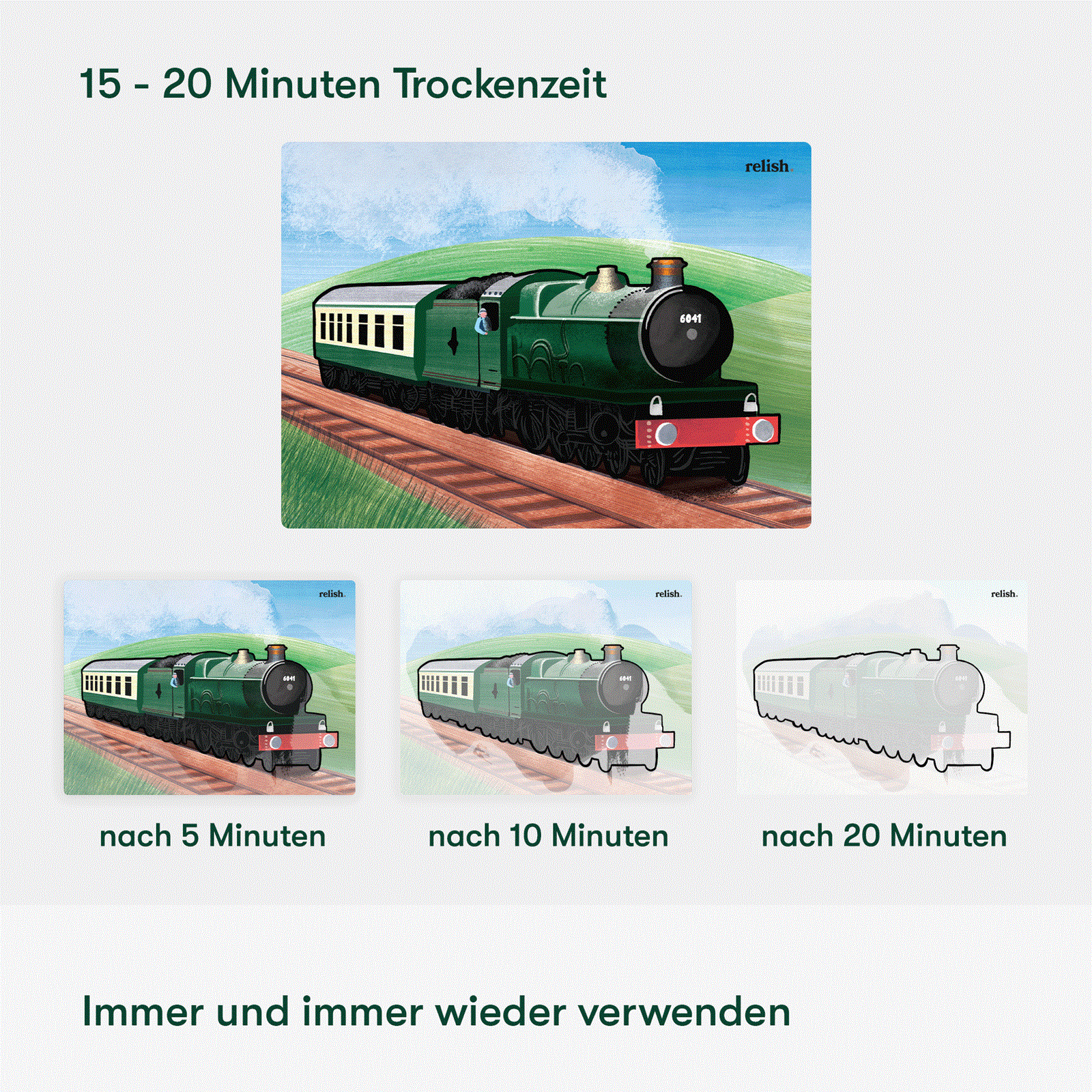 Malen mit Wasser - Transport
