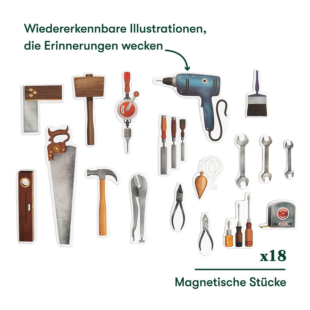 Kreatives Puzzle - Werkzeug