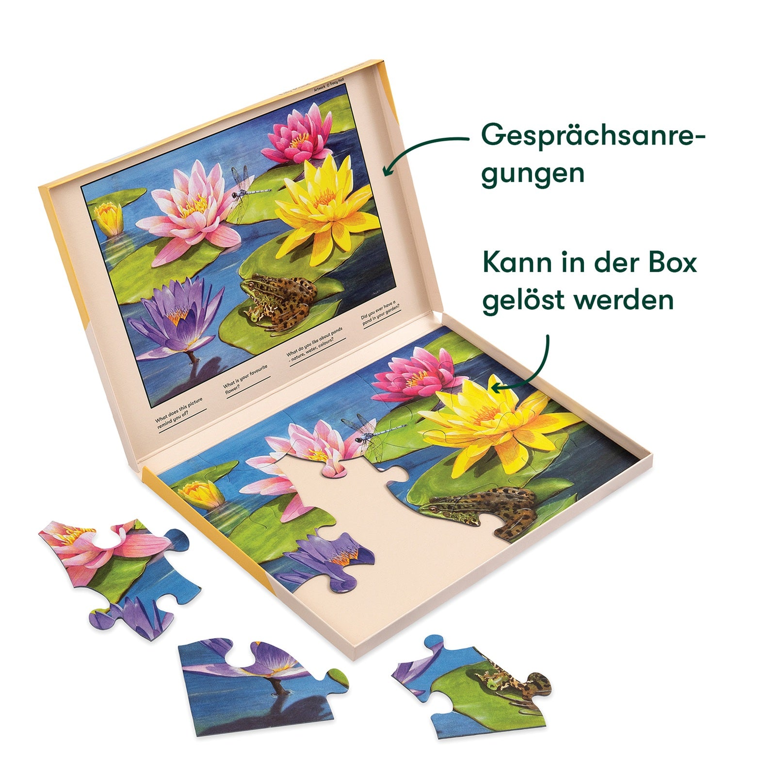 Puzzle - Lily Pond - 13 Teile