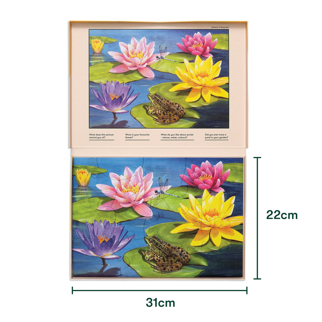 Puzzle - Lily Pond - 13 Teile