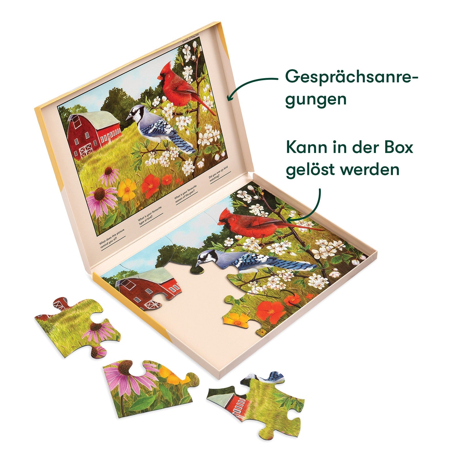 Puzzle - Summer Birds - 13 Teile