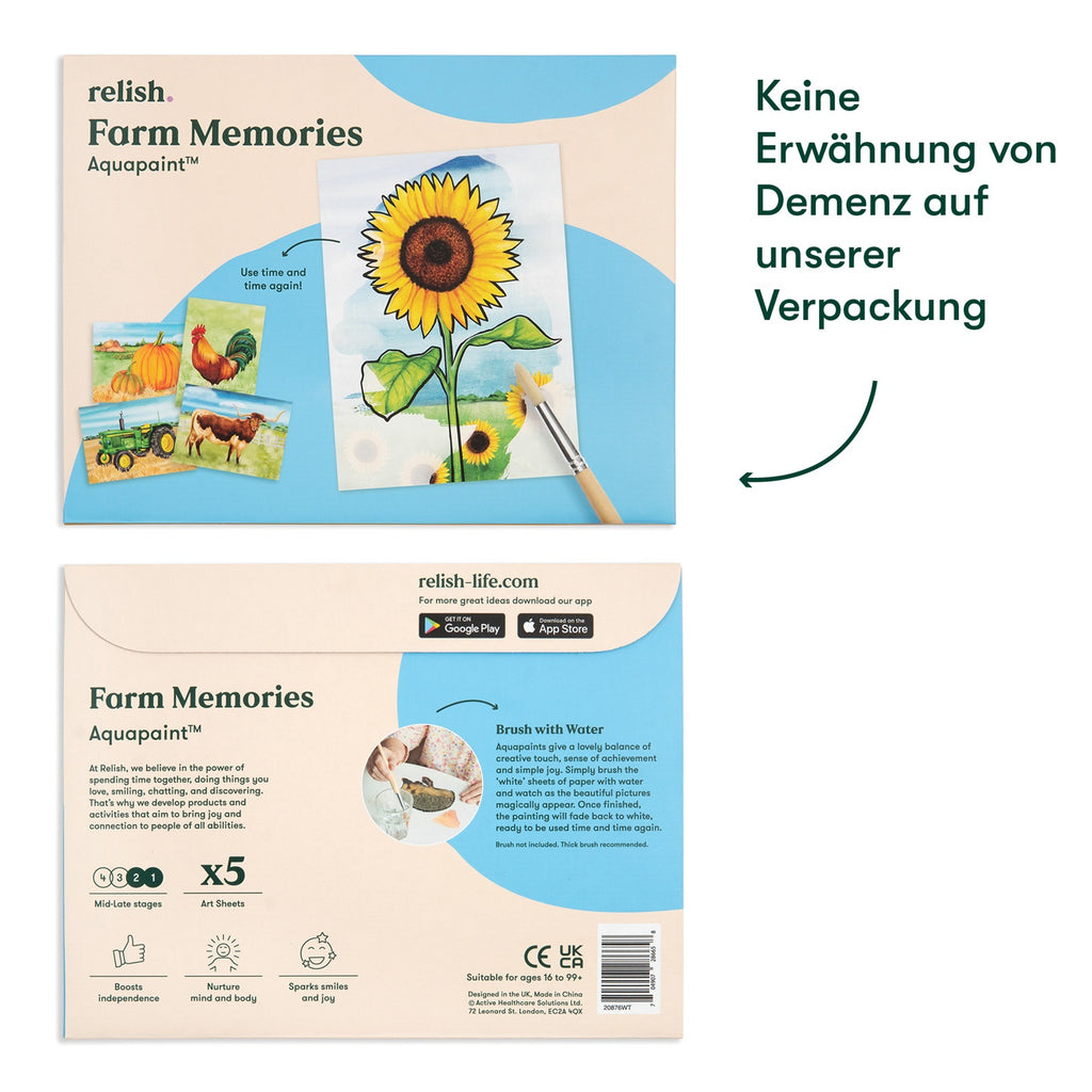 Malen mit Wasser - Landleben