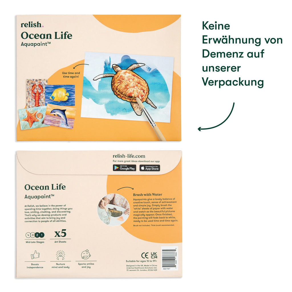 Malen mit Wasser - Leben im Ozean