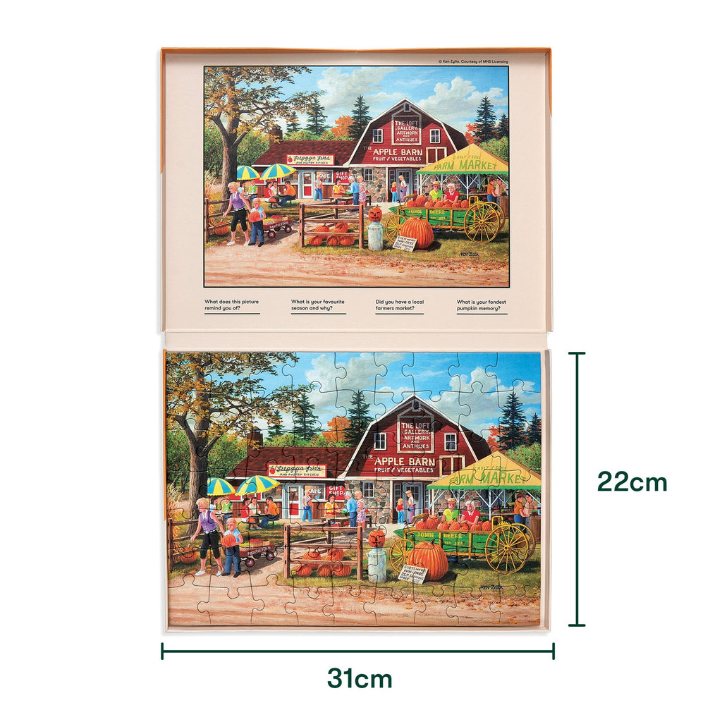 Puzzle - Farmer's Market - 63 Teile