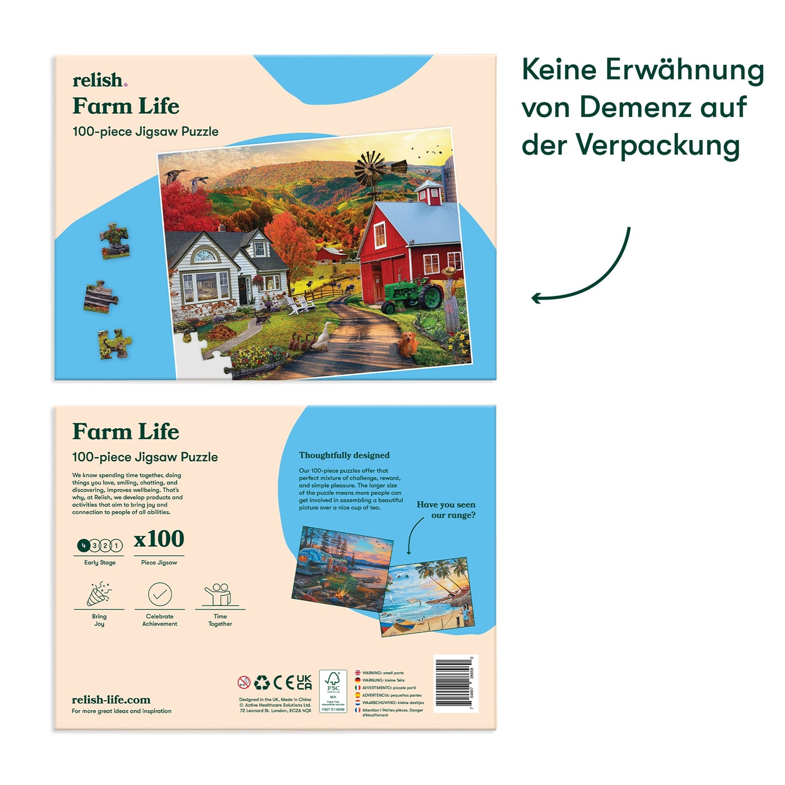 Puzzle - Farm Life - 100 Teile