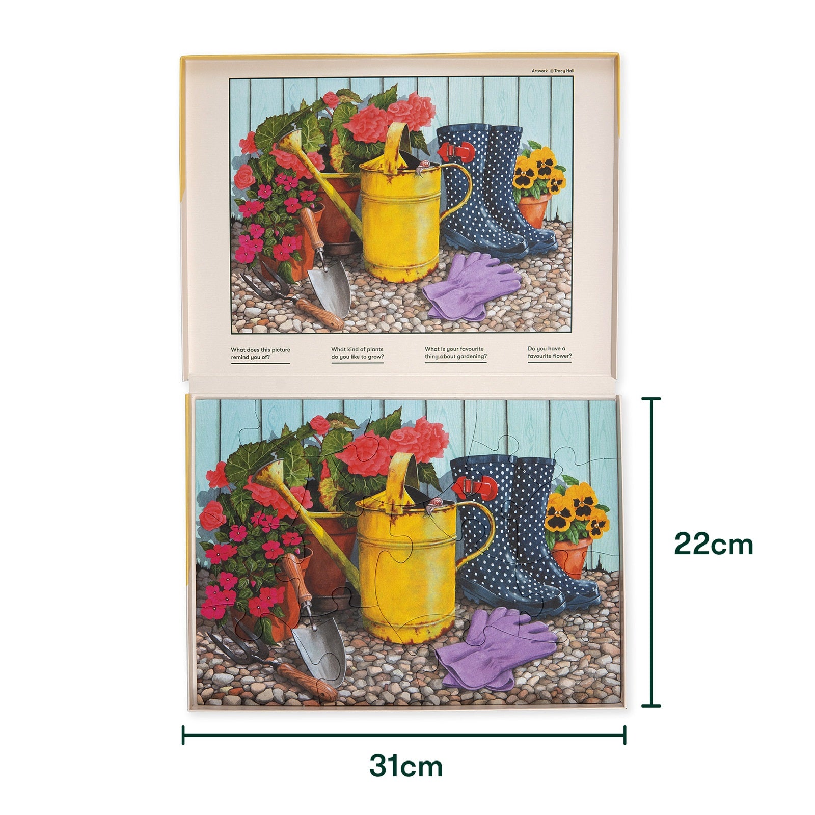 Puzzle - Blooming Lovely - 13 Teile